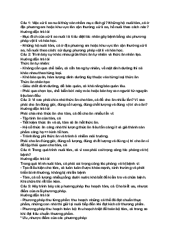 Giải Công nghệ 7 Ôn tập chương 6 | Chân trời sáng tạo