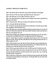 Ngân hàng câu hỏi ôn tập Môn Kiểm toán căn bản | Đại học Kinh tế và Quản trị kinh doanh, Đại học Thái Nguyên