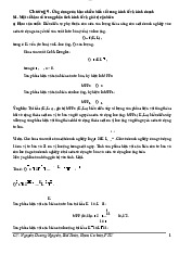 Chương 9. Ứng dụng của hàm nhiều biến số trong kinh tế và kinh doanh | Môn toán cao cấp