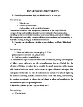 Topic English 2 For Students | Học viện Hành chính Quốc gia