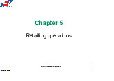 Retailing operations - Nguyên Lý Kế Toán | Trường Đại học Tôn Đức Thắng