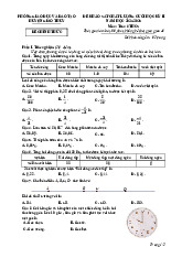 Đề cuối học kỳ 2 Toán 6 năm 2024 – 2025 phòng GD&ĐT Giao Thủy – Nam Định
