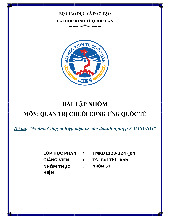 Ngành Công nghiệp điện tử của doanh nghiệp SAMSUNG | Môn Quản trị chuỗi cung ứng quốc tế - Đại học Kinh Tế Quốc Dân
