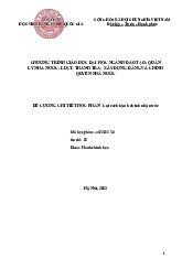 Đề cương chi tiết học phần Cải cách hành chính nhà nước | Học viện Hành chính Quốc gia