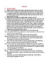 Bài tập chia quyền thừa kế | Trường Đại học Luật - Đại học Quốc gia Hà Nội