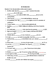 Exercises: Grammar Practice and Answers for Effective Learning | Môn Tiếng Anh - Đại học Kỹ thuật Lê Quý Đôn