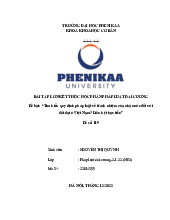 Tìm hiểu quy định pháp luật về trách nhiệm của nhà nước đối với đất đai ở Việt Nam? Liên hệ thực tiễn | Bài tập lớn kết thúc học phần Pháp luật đại cương
