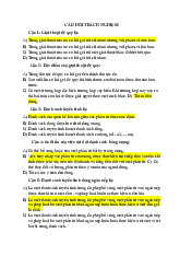 Câu hỏi trắc nghiệm cấu trúc dữ liệu và giải thuật | Đại học Kinh tế kỹ thuật công nghiệp