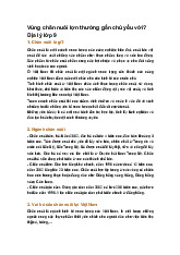 Vùng chăn nuôi lợn thường gắn chủ yếu với? Địa lý lớp 9