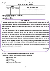 Đề thi TV 3 số 1