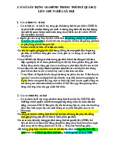 Cơ sở xây dựng gia đình trong thời kỳ quá độ lên chủ nghĩa xã hội môn Chủ nghĩa xã hội khoa học | Trường Đại học Tôn Đức Thắng