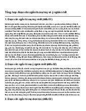 Tổng hợp đoạn văn ngắn tả mẹ hay và ý nghĩa nhất | Tập Làm Văn 5