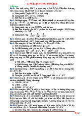 Hình Học Tổng Hợp Ôn Thi HSG Toán 8 Có Lời Giải Chi Tiết