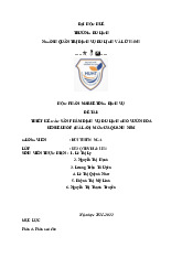 Luận văn chuyên ngành quản trị dịch vụ du lịch và lữ hành | môn Nhập môn du lịch | trường Đại học Huế