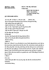 Bệnh án Tâm Thần: Quy Trình Điều Dưỡng Cấp Tính Nam | Đại học Y Dược Thành phố Hồ Chí Minh