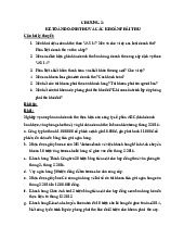Câu hỏi ôn tập Chương 2 Kế toán doanh thu và các khoản phải thu môn Kế toán tài chính 2 | Đại học Đồng Tháp
