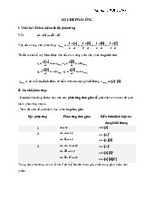 Cơ chế phản ứng | Tài liệu môn Hóa lý 2 | Đại học Bách khoa hà nội