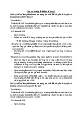 Câu hỏi ôn tập chương 3 Môn Triết học Mác - Lênin | Đại học Bách Khoa Hà Nội