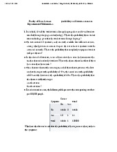 Exercises - Xác suất và Thống kê cho Kỳ thi Cuối Kỳ môn Xác suất thống kê| Trường Đại học Ngoại Thương