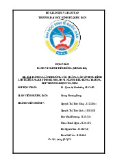 Đánh giá ảnh hưởng của quảng cáo đến hành vi tiêu dùng | Môn Hành vi người tiêu dùng - Đại học Kinh Tế Quốc Dân