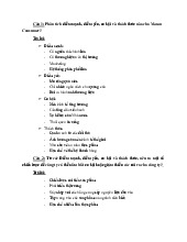 Bài tập phân tích điểm mạnh, điểm yếu, cơ hội và thách thức nào cho Masan Consumer