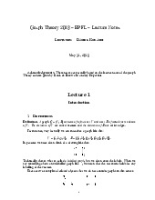 Lecture Notes 1: Introduction to Graph Theory Concepts | Toán Rời Rạc | Trường Đại học Khoa học Tự nhiên, Đại học Quốc gia Hà Nội