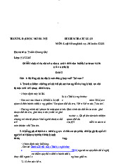 Luật Tố tụng hình sự Việt Nam - Luật Kinh Tế | Trường Đại học Mở Hà Nội