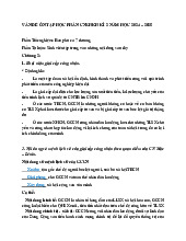 Đề Cương Ôn Tập Môn Chủ nghĩa xã hội khoa học | Đại học Sư Phạm Hà Nội