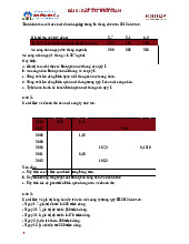 Bài tập và gợi ý trả lời Bài 5  Dãy số thời gian môn Thống kê trong kinh tế và kinh doanh | Trường Đại học Kinh tế Quốc dân