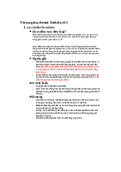 Nội dung thuyế trình chủ để 3 - Triết học Mác Lenin| Đại học Kinh Tế Quốc Dân