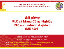 Chương 4 Các modun vào ra môn Kỹ thuật lập trình | Đại học Bách Khoa Hà Nội