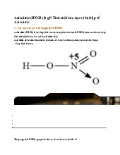 Axit nitric (HNO3) là gì? Tính chất hóa học và bài tập về Axit nitric - Hóa học 11
