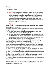 Câu hỏi ôn tập các Chương môn Lịch sử Đảng | Đại Học Hà Nội