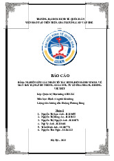 Nghiên cứu Hành Vi Tiêu Dùng Vé Máy Bay Phổ Thông Của Vietjet | Môn Hành vi người tiêu dùng - Đại học Kinh Tế Quốc Dân