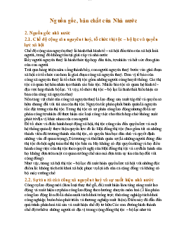 Nguồn gốc, bản chất Nhà nước , liên hệ thực tiễn | môn Triết học Mác -Lênin | Đại học sư phạm Hà nội