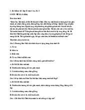 Bộ đề thi giữa kì 1 Ngữ văn 10 Chân trời sáng tạo - Số 2