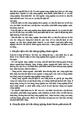 Giải SGK Địa Lí 12 Kết nối tri thức Bài 15: Chuyển dịch cơ cấu ngành công nghiệp