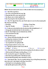 Bộ 30 Đề Ôn Thi Tốt Nghiệp 2025 Môn Lịch Sử Bám Sát Minh Họa Có Đáp Án