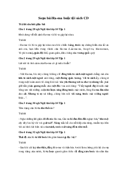 Soạn bài Ra-ma buộc tội lớp 10 sách Cánh Diều