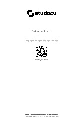 Bài tập CNTT | Đại học Điện lực