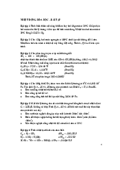 Nhiệt động hóa học | Bài tập ôn tập môn Hóa đại cương | Đại học Bách Khoa, Đại học Đà Nẵng