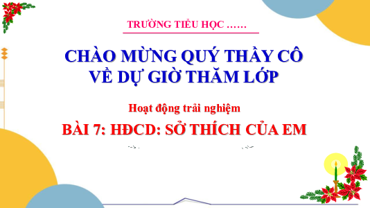 Chủ đề 2: Khám phá bản thân - Tuần 7: Sinh hoạt công dân | Bài giảng PowerPoint Hoạt động trải nghiệm 3 | Cánh Diều