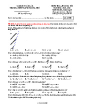 Đề giữa học kỳ 1 Toán 10 năm 2025 – 2026 trường THPT Nguyễn Công Trứ – Đắk Lắk