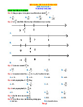 Đề Cương Ôn Tập Cuối Học Kỳ 1 Toán 7 Năm Học 2025-2026