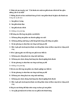 Bài tập chương 7: Mua sắm sản phẩm secondhand từ nguồn cung cấp