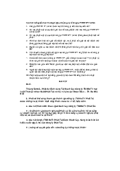 Quy chế pháp luật về Công ty TNHH 2 Thành Viên trở lên | Câu hỏi ôn tập môn Luật kinh tế