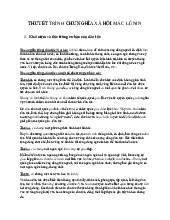 Đề cương môn Chủ nghĩa xã hội khoa học  - trường đại học kinh tế thành phố Hồ chí minh.