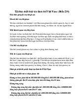 Tội phạm về môi trường và hình phạt trong Bộ luật hình sự Việt Nam | Môn Luật tố tụng hình sự Việt Nam - Đại học Cần Thơ
