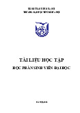 Tài liệu học tập học phần - Sinh viên đại học | Trường Đại học Thủ đô Hà Nội