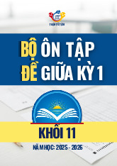 Bộ đề ôn tập giữa học kỳ 1 môn Toán 11 CTST năm học 2025 – 2026